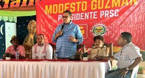 Modesto Guzmán dice aspirantes a dirigir PRSC quieren ganar sin acercarse a dirigentes 