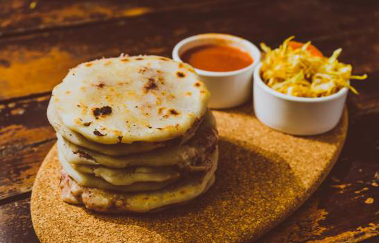 Pupusas, El Salvador.