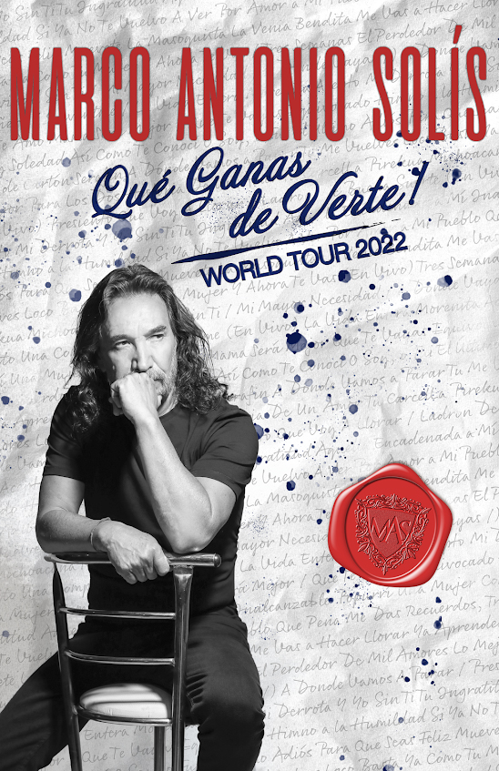 Marco Antonio Solís regresa a RD con su Tour “Que ganas de Verte”