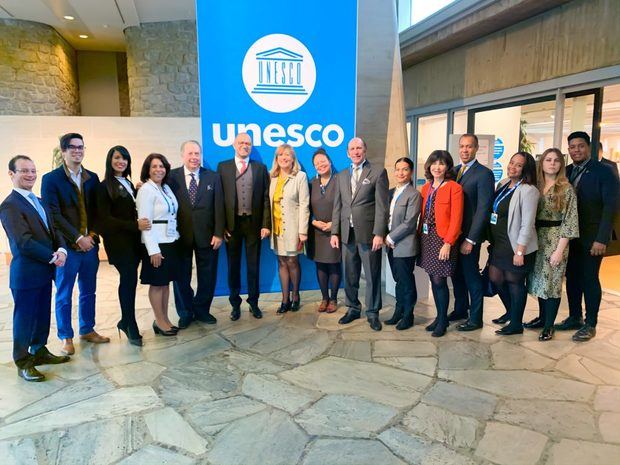 RD fue electa a unanimidad, presidenta del grupo preparatorio del Consejo Ejecutivo de la Organización de las Naciones Unidas, para la Unesco, con sede en París.