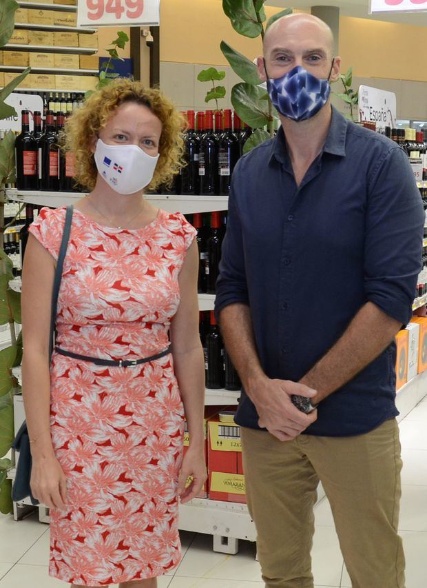 Rachel Roumet y Oliver Sannier.