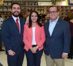 Ramón Rodriguez, Anell Pimentel y Luis Manuel Perez.