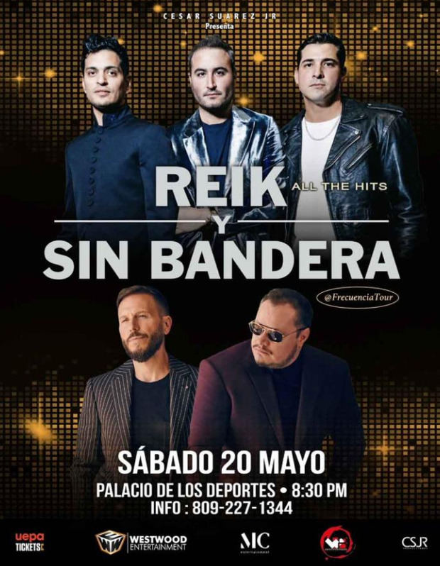 Reik y Sin Banderas.