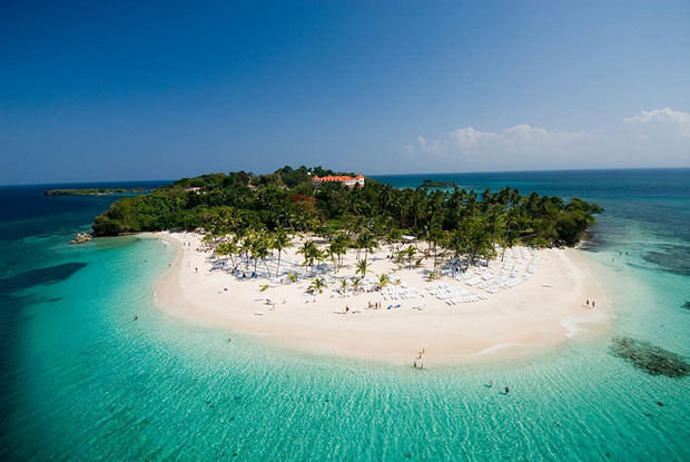 Playa en República Dominicana.. 