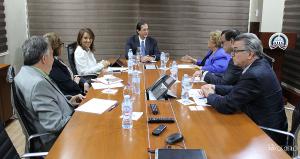 Ministro de la presidencia recibe visita de cortesía de la presidenta de la Cruz Roja Dominicana