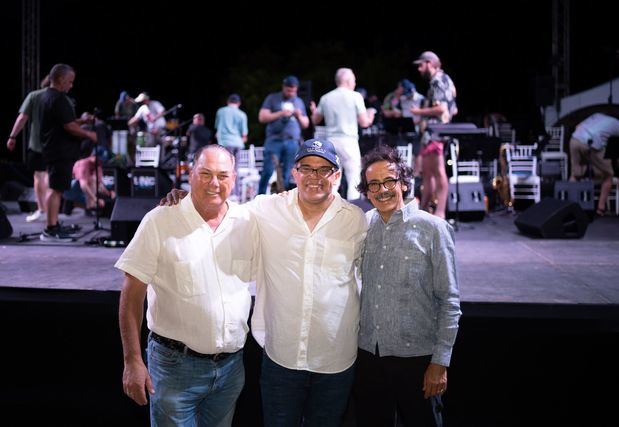 Ricardo Hazoury, Sócrates García y Dante Cucurullo.