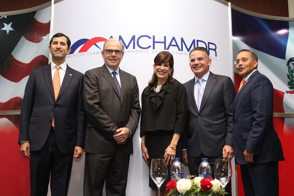 Roberto Herrera, David Fernández, Robin Bernstein, Pedro Brache y Ramón Ortega