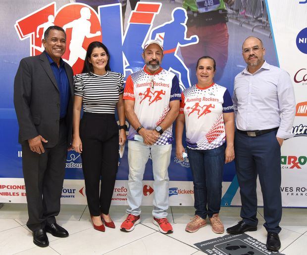 Rogelio Prestol, Eunicex Corniel, José Pichardo, Sara Amparo y Joan Núñez.