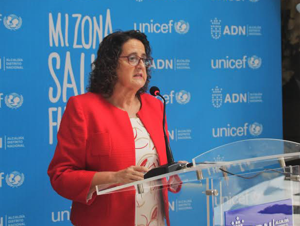 Representante del Fondo de las Naciones Unidas para la Infancia (UNICEF) Rosa Elcarte.