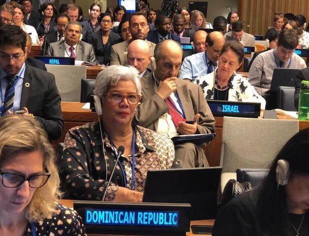 La directora técnica del Gabinete de Coordinación de Políticas Sociales (GCPS), Rosa María Suárez, participa como parte de la delegación de República Dominicana en el Foro Político de Alto Nivel (High-Level Political Forum [HLPF]) en la Sede de la Organización Naciones Unidas (ONU), Nueva York, en representación de la Vicepresidencia de la República Dominicana. 
