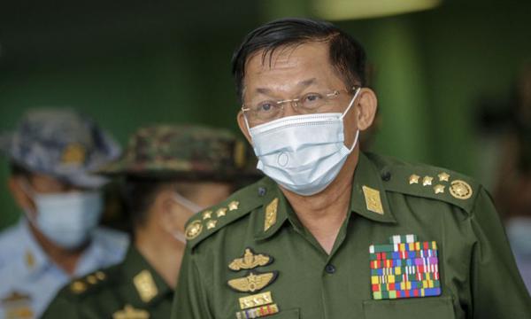 Jefe de las Fuerzas Armadas, Min Aung Hlaing.