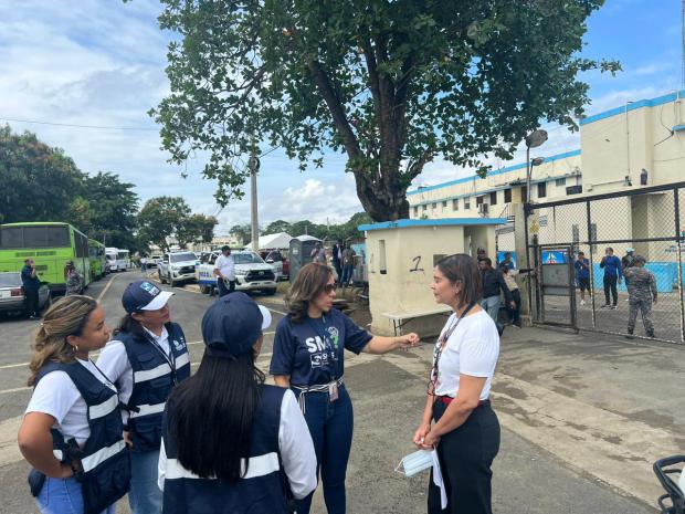 SNS ofrece asistencia psicológica a internos de la Penitenciaria La Victoria, afectados por incendio