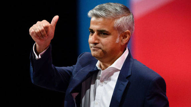 Sadiq Khan, alcalde de Londres.