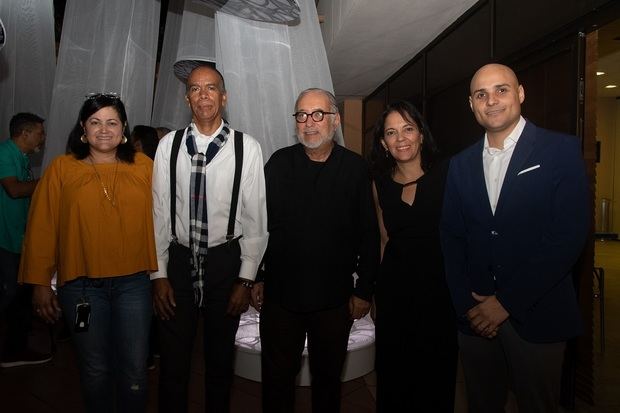 Sara Hermann, Rafael Almanzar, Luis Felipe Rodrguez, Mara Ligia Grullón y Alex Martnez.