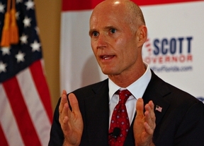 Rick Scott , Gobernador de La Florida.