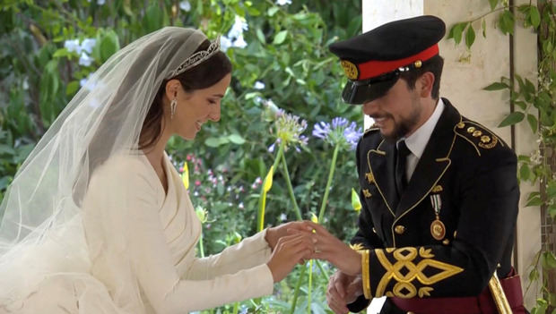 Boda real en Jordania.