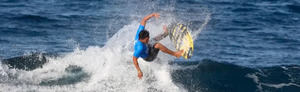 Un peruano y una estadounidense ganan el campeonato de surf más importante del Caribe