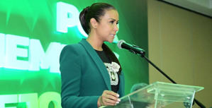 Selinée Méndez fue proclamada candidata a diputada por el Distrito Nacional
