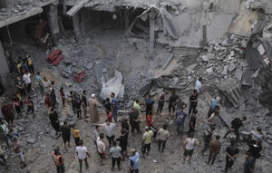 Suben a 3.785 los muertos por los bombardeos israelíes en la Franja de Gaza