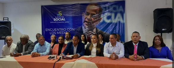 Justicia Social proclamará a Abinader como su candidato presidencial.