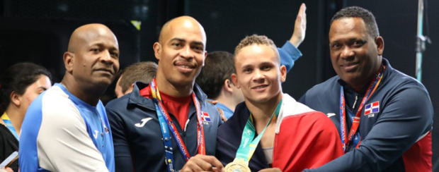 Audrys Nin Reyes, ganador de medalla de oro.