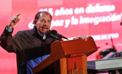 El presidente de Nicaragua, Daniel Ortega.