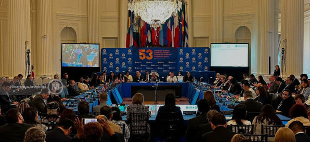 Sesión protocolar del Consejo Permanente de la Organización de los Estados Americanos (OEA).