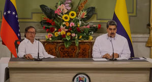 Nicolás Maduro repudia las amenazas de muerte contra Gustavo Petro y su familia
