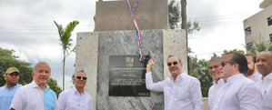 Presidente Abinader encabeza inauguración Boulevard del Dominicano en el Exterior, en Santo Domingo Este