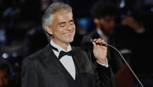 Andrea Bocelli actuará en Santo Domingo el próximo febrero