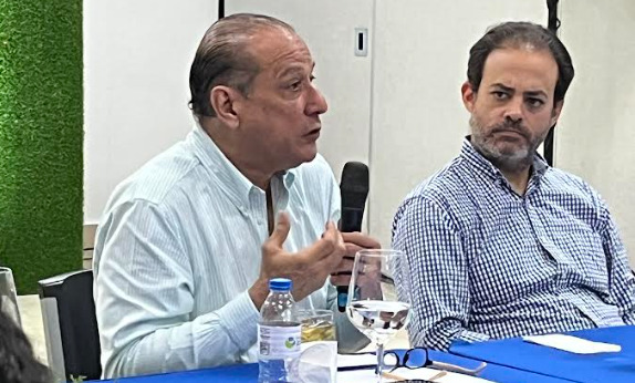 Luis Campos Jorge, 1er. vicepresidente CCPS, Carlos Iglesias, presidente CCPS.