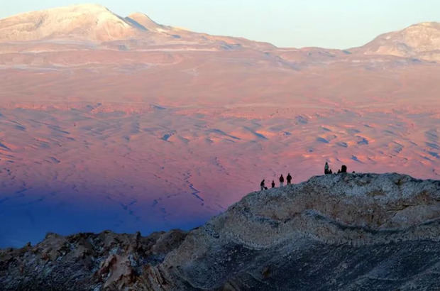 El Desierto de Atacama en Chile.