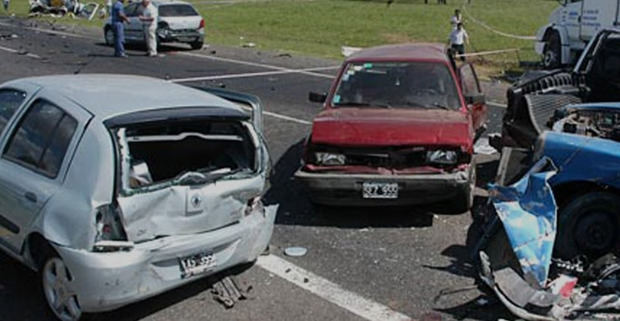 19 personas murieron en los 125 accidentes de tránsito.