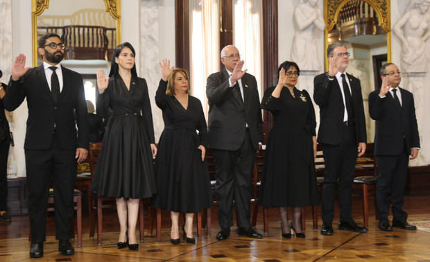 Juramentación de los miembros del Consejo Nacional de la Magistratura.