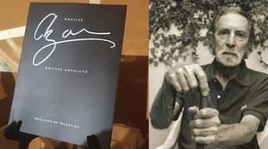 Libro de arte destaca a Aquiles Azar como artista absoluto