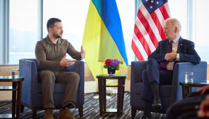 Biden anuncia en una reunión con Zelenski otros 375 millones de dólares en ayuda a Ucrania