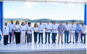 El Gobierno inaugura el embalse de la presa de Montegrande