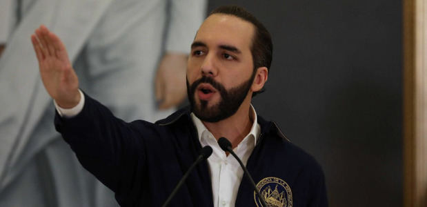 El presidente de El Salvador, Nayib Bukele.