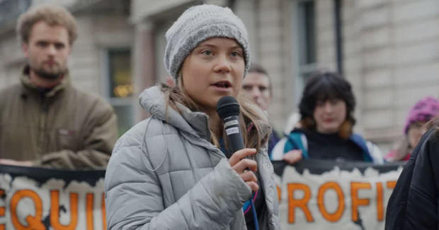 Greta Thunberg.