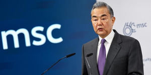 El ministro chino de Asuntos Exteriores, Wang Yi.