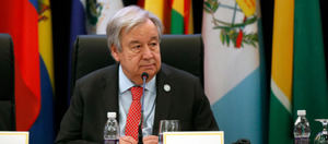 Guterres urge a una reforma del sistema financiero internacional y a la justicia climática