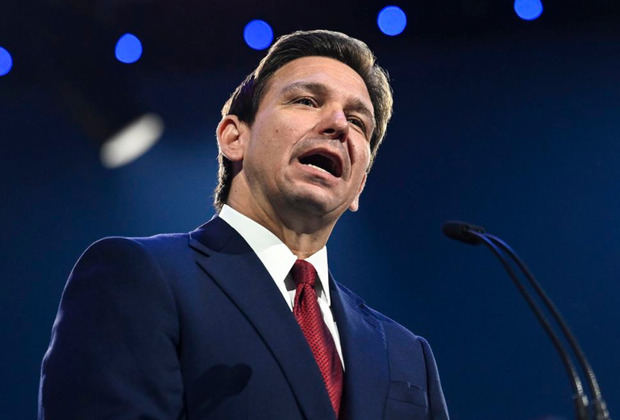 Gobernador de Florida, Ron DeSantis.