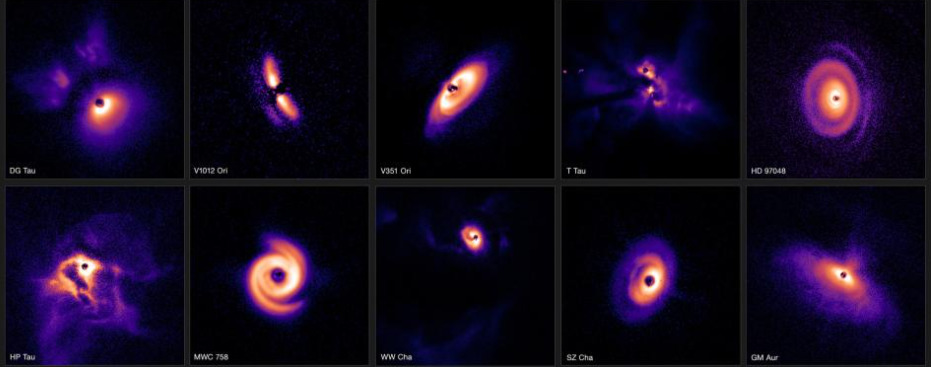 Un estudio revela secretos del nacimiento de los planetas alrededor de más de 80 estrellas