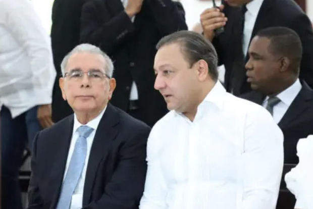 Danilo Medina y Abel Martínez.