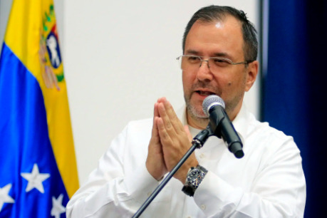 Ministro venezolano de Exteriores, Yván Gil Pinto.