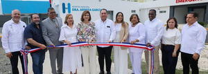 Vicepresidenta Raquel Peña inaugura centro hospitalario y da inicio a ampliación del Morillo King en La Vega