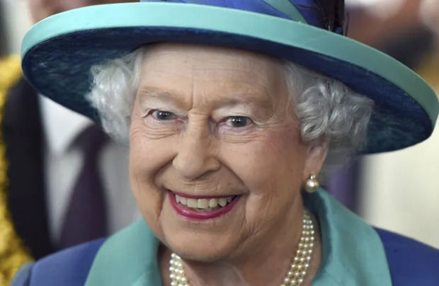 La reina Isabel II de Inglaterra.