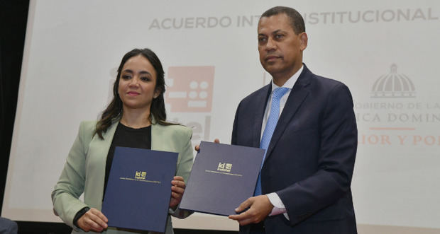 Faride Raful y Guido Gómez.