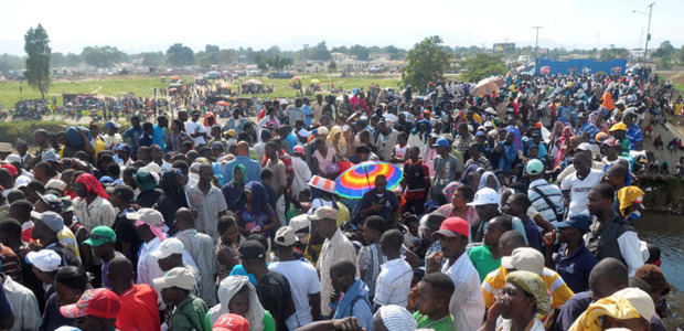 Haitianos que llegan a República Dominicana.