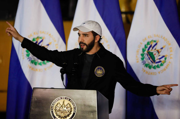 Presidente de El Salvador, Nayib Bukele.